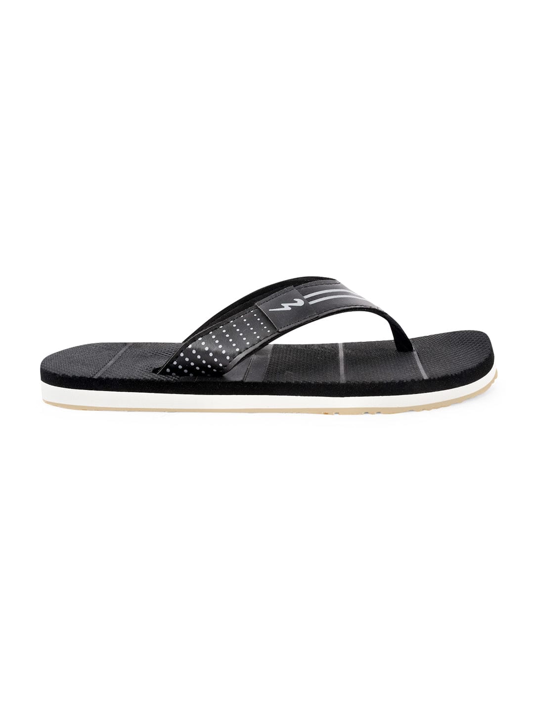 GC-1051 Black Men's Flip Flops