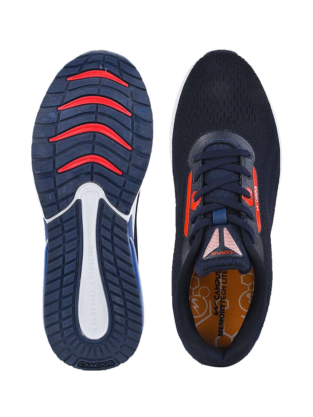 BOUNDARY Navy Men's Running Shoes