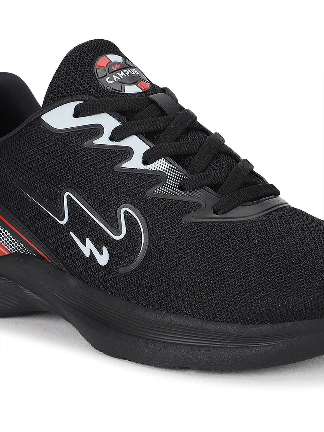 SEBSTAIN Black Men's Sports Shoes