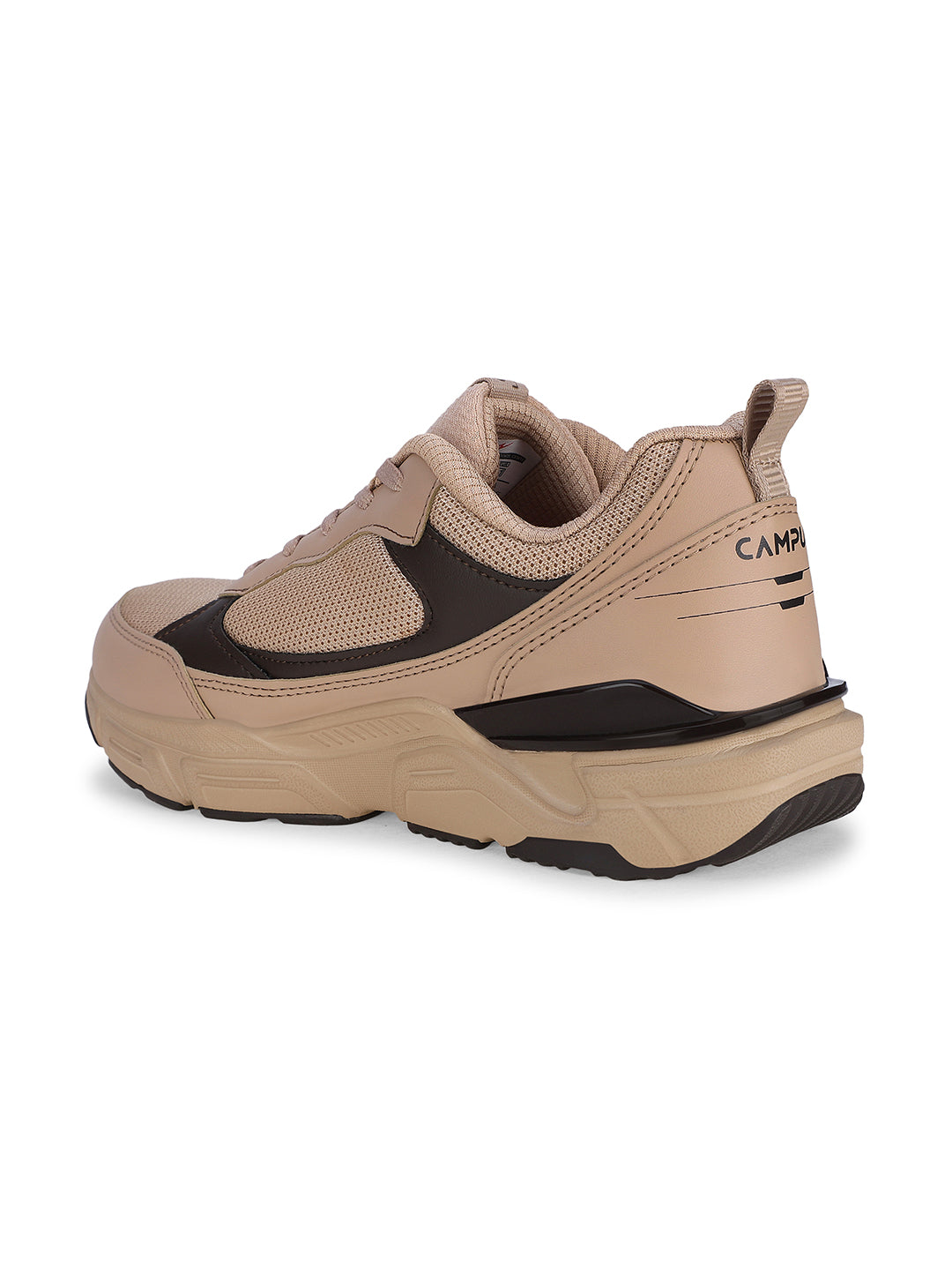 NAVIGATOR Beige Men's Running Shoes