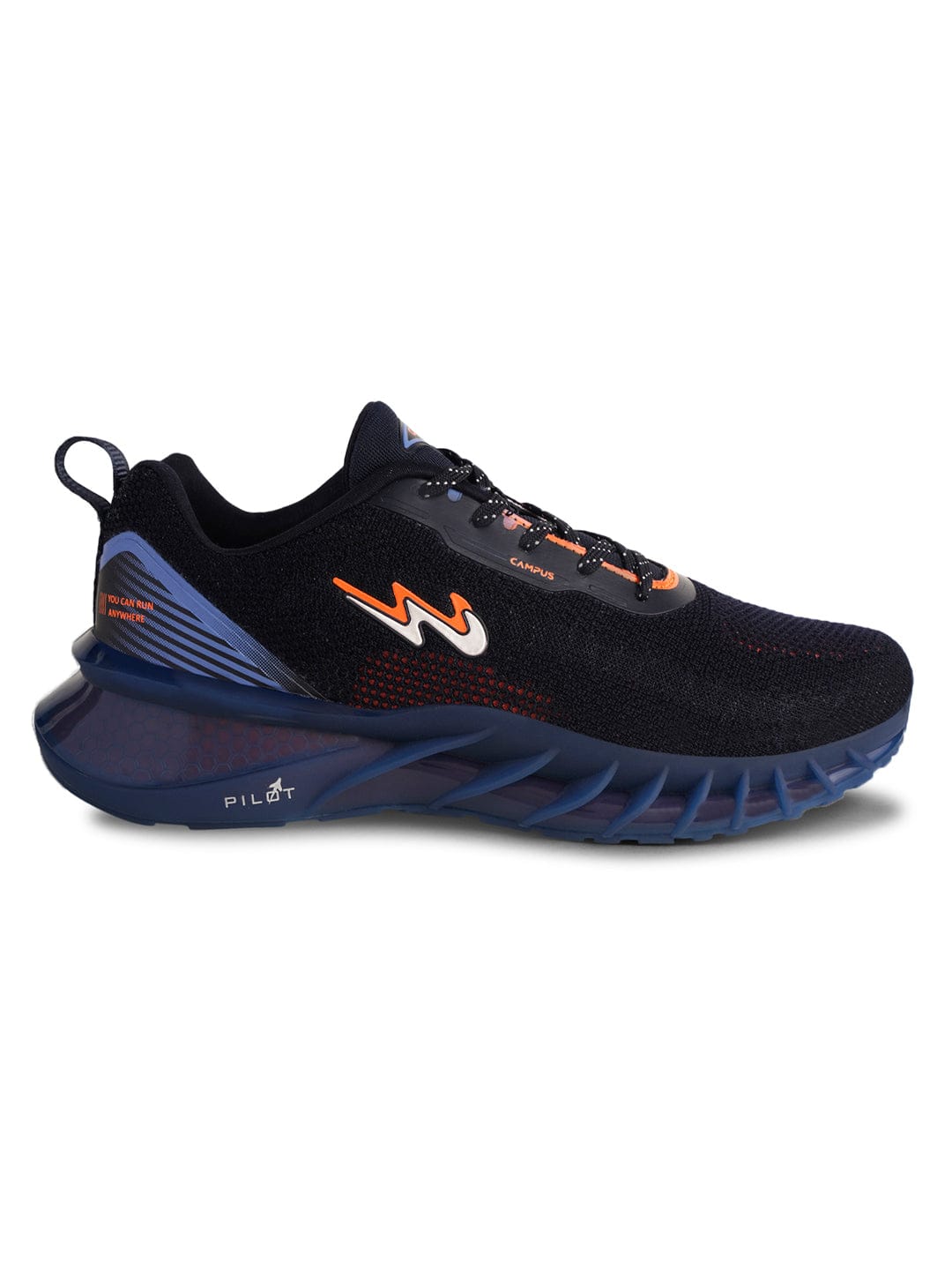 HOOD Navy Men's Running Shoes