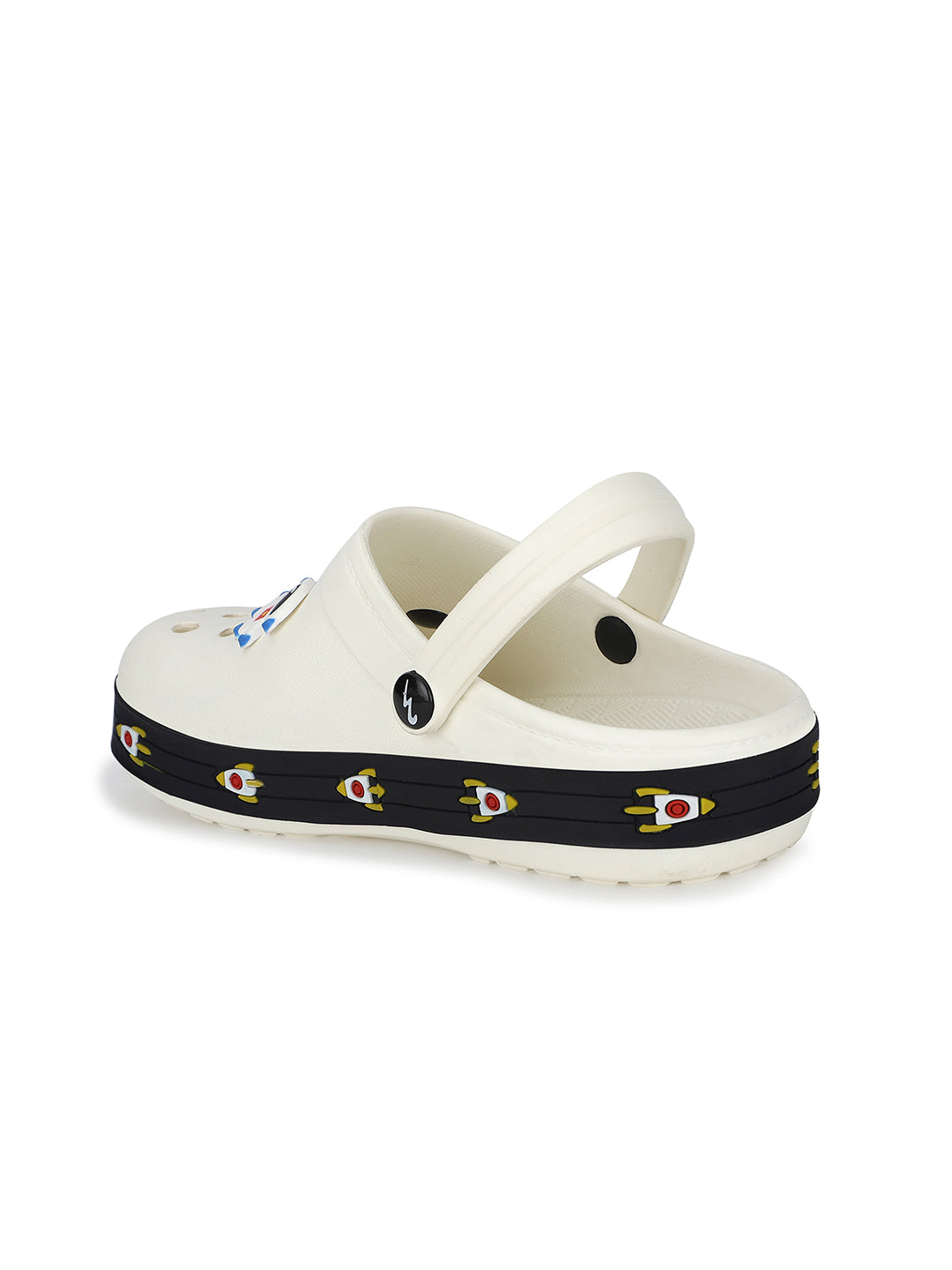 GC-4009C Off White Child Clogs