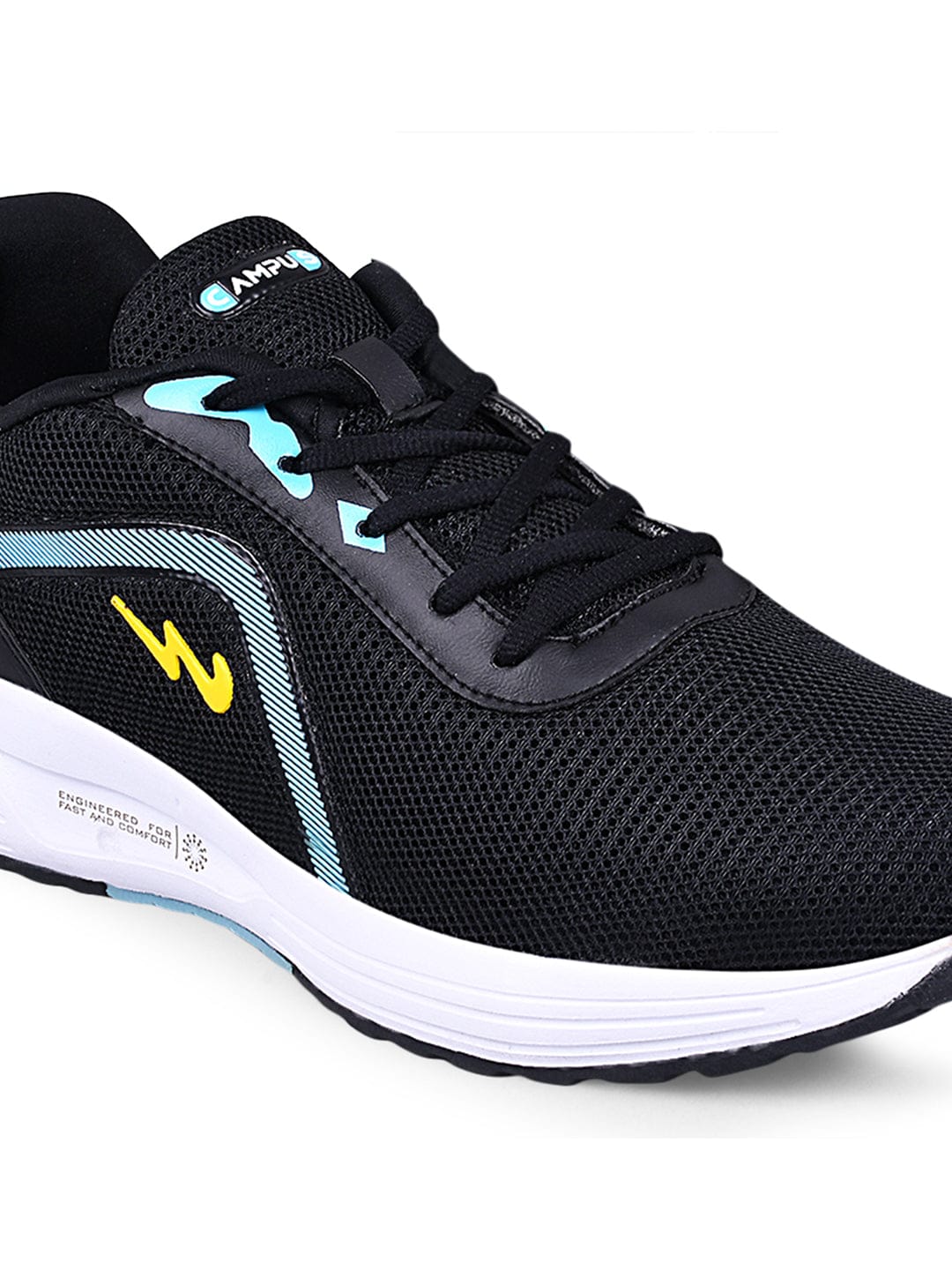 CAMP-GLACIER Black Men's Running Shoes