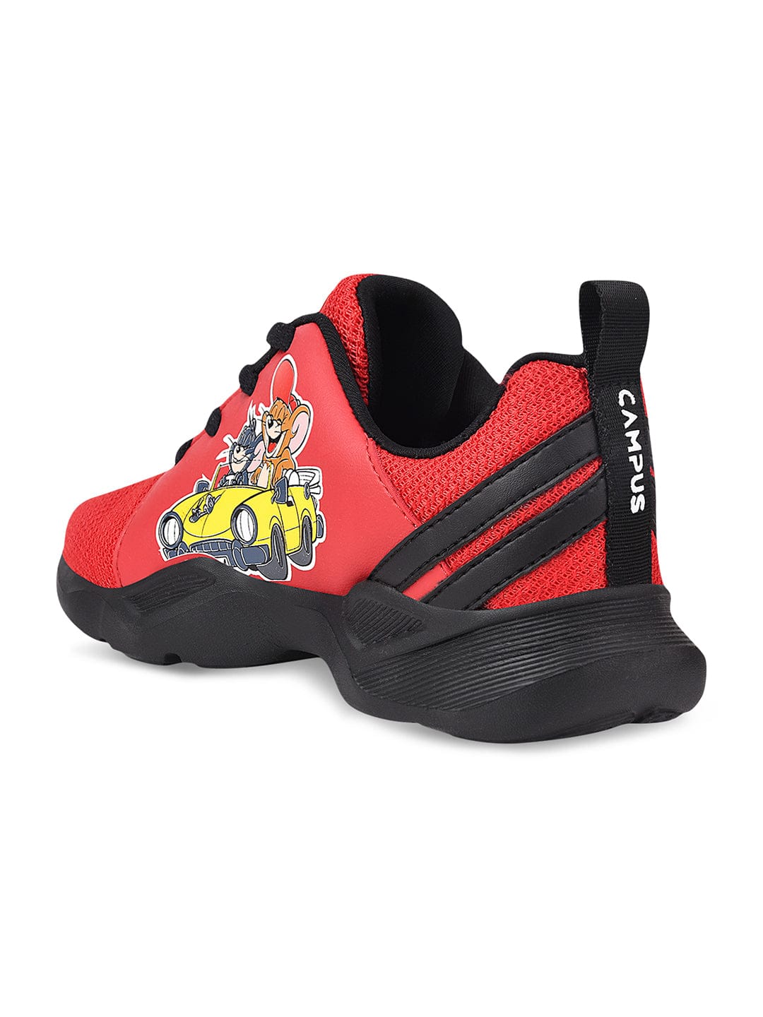 T&J-03 Red Kid's Running Shoes