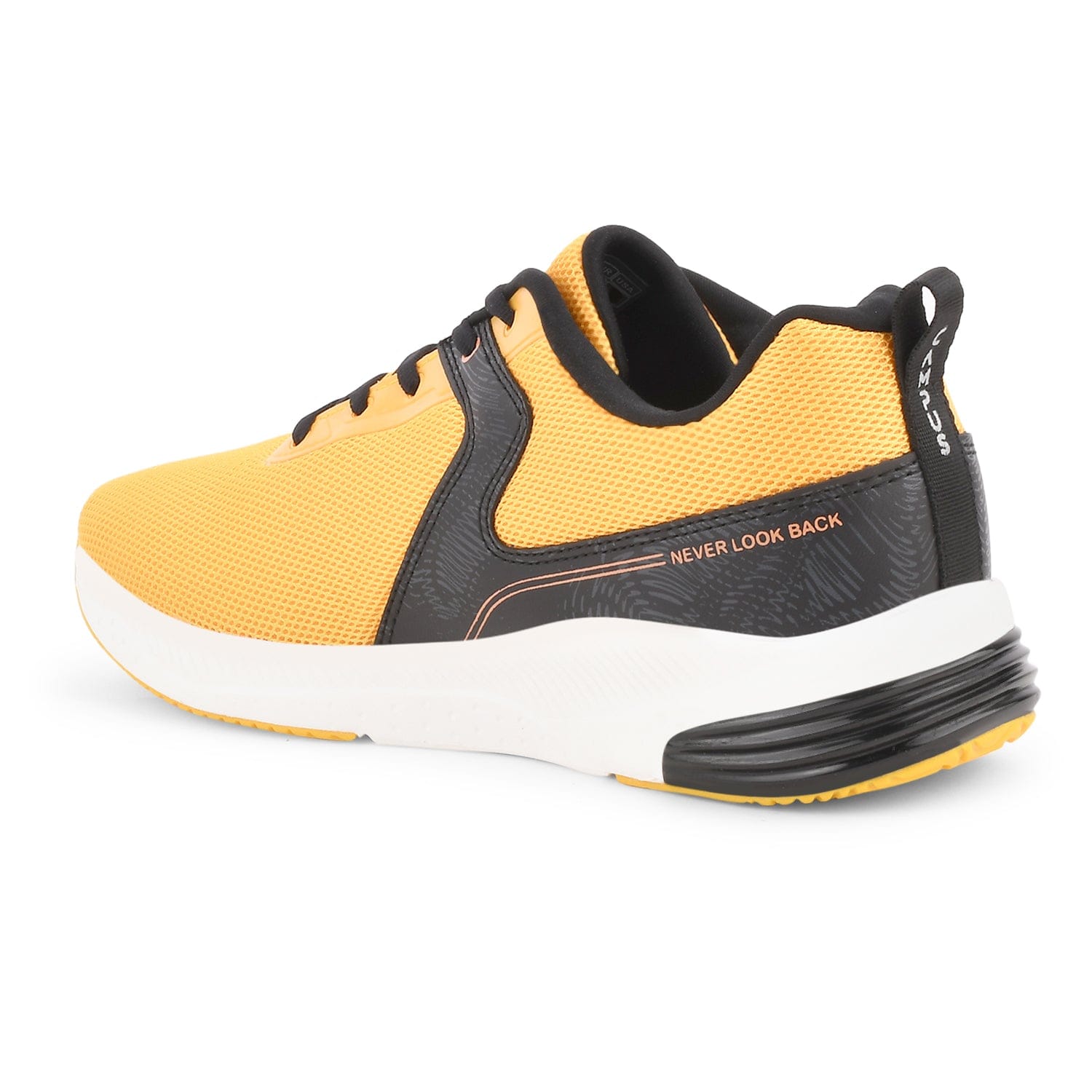 CAMP-SLASHER Yellow Men's Running Shoes