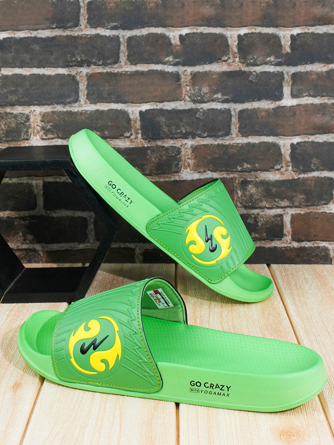 SL-430 Green Men's Slides