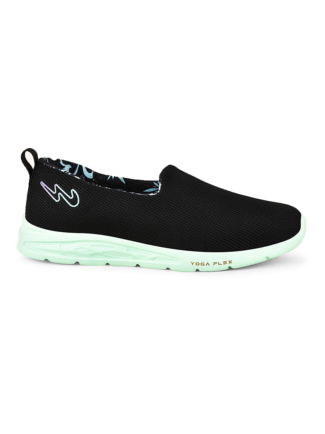 FLYWALK-PRO Black Women's Walking Shoes