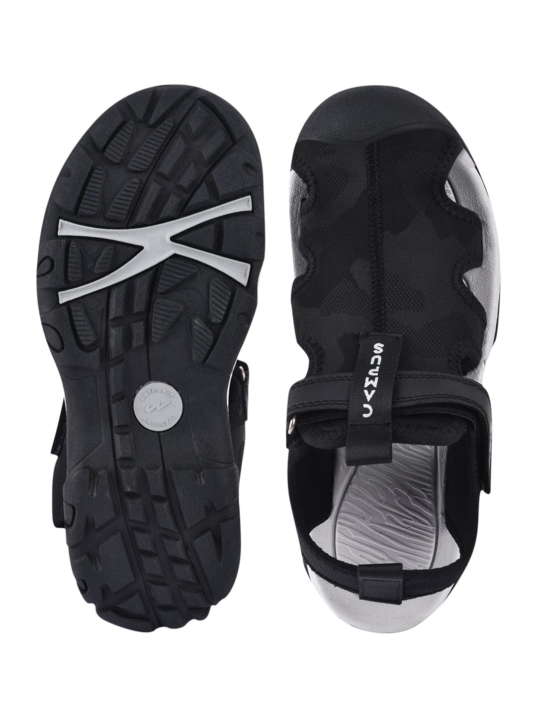 GC-22106 Black Men's Sandals