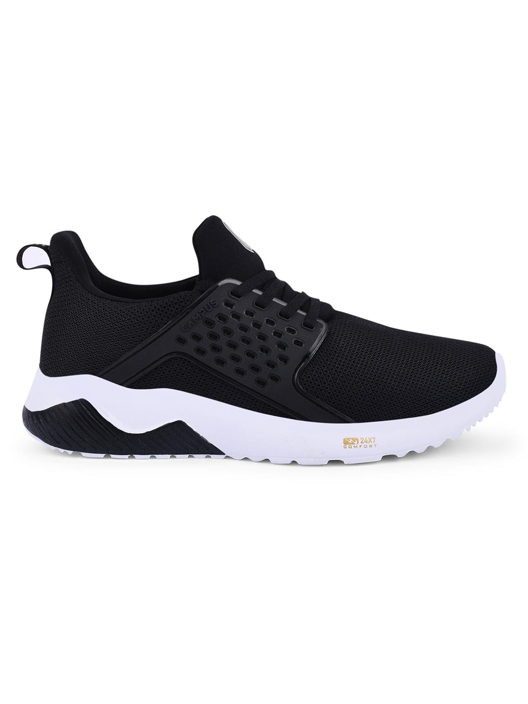 CAMP-ACHIEVER Black Men's Running Shoes