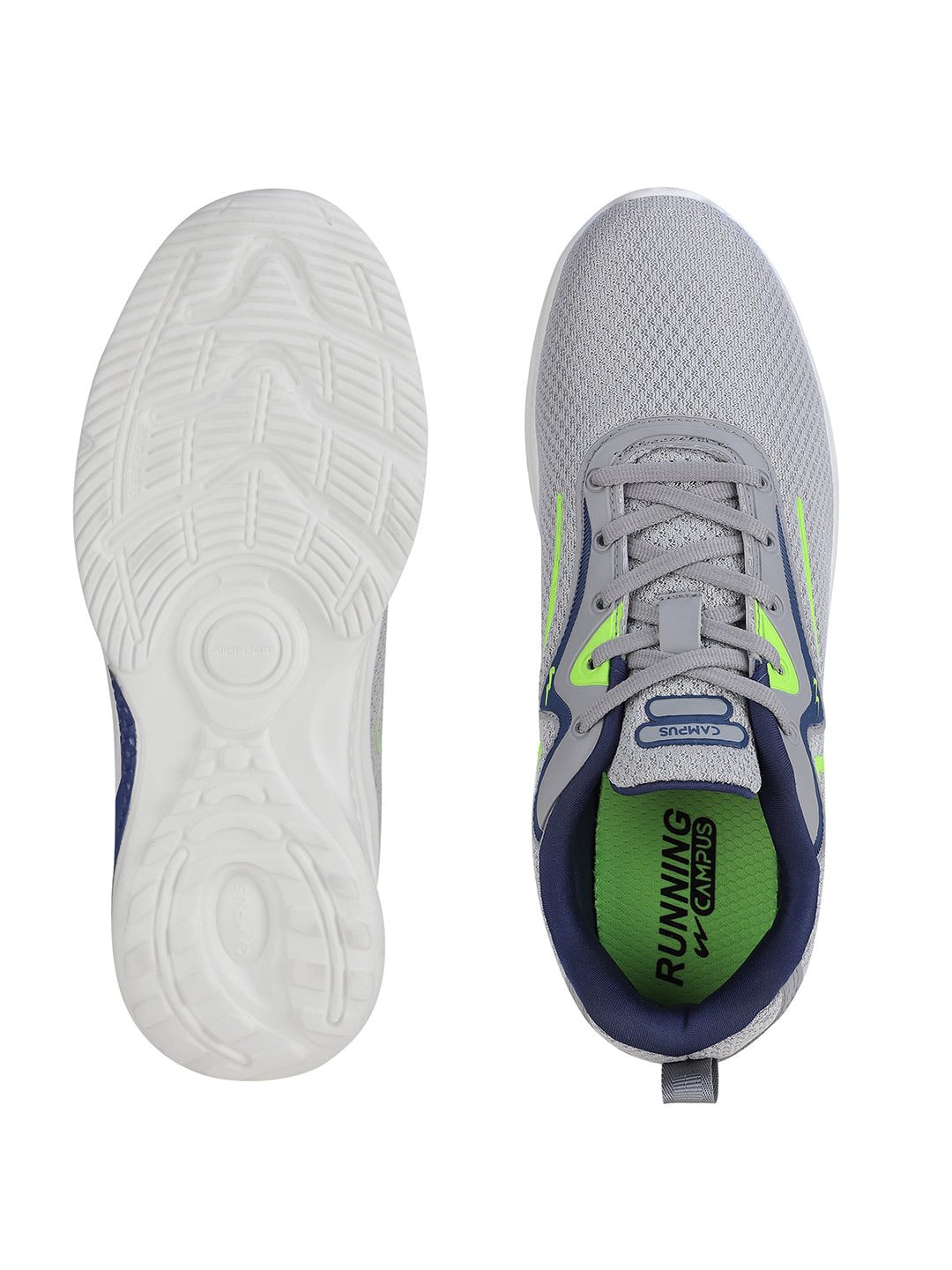 HANDEL Grey Men's Running Shoes