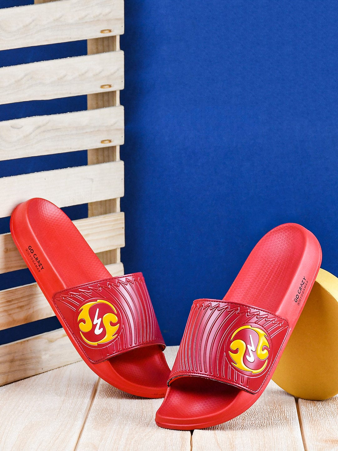 SL-430 Red Men's Slides