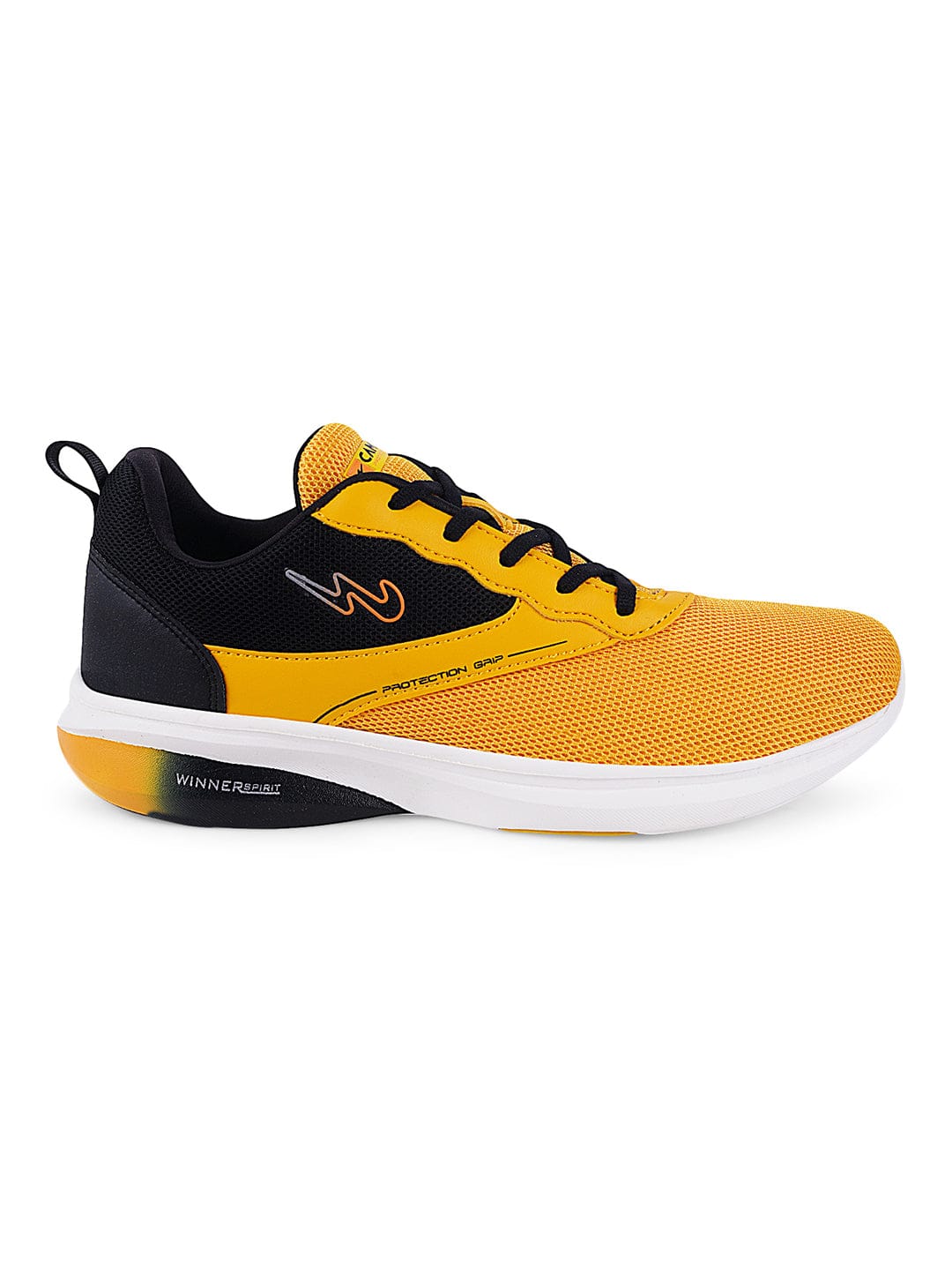 CAMP-RELISH Yellow Men's Running Shoes