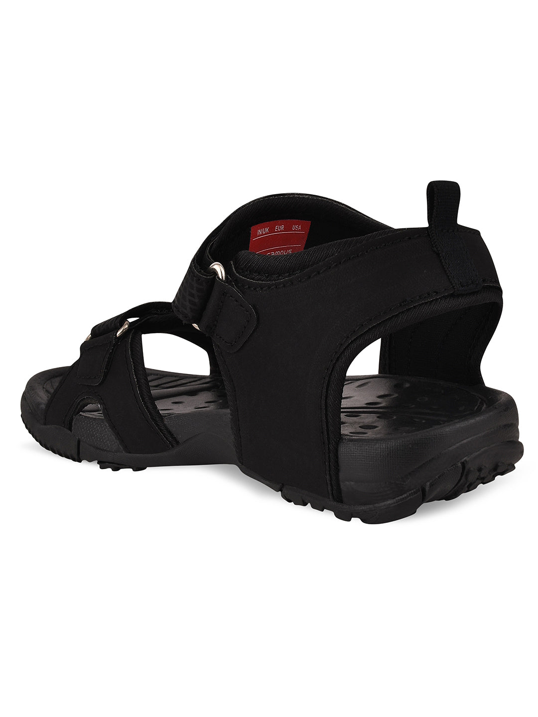 STRING-K Black Kid's Sandals