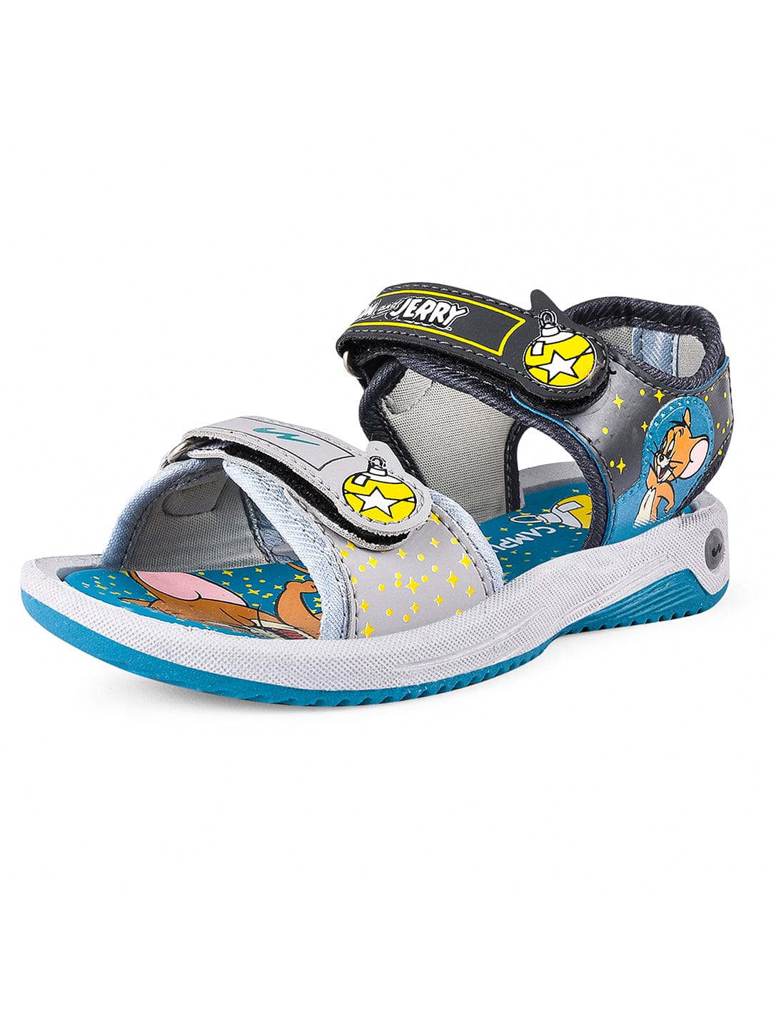 SL-519 Grey Kid's Sandals