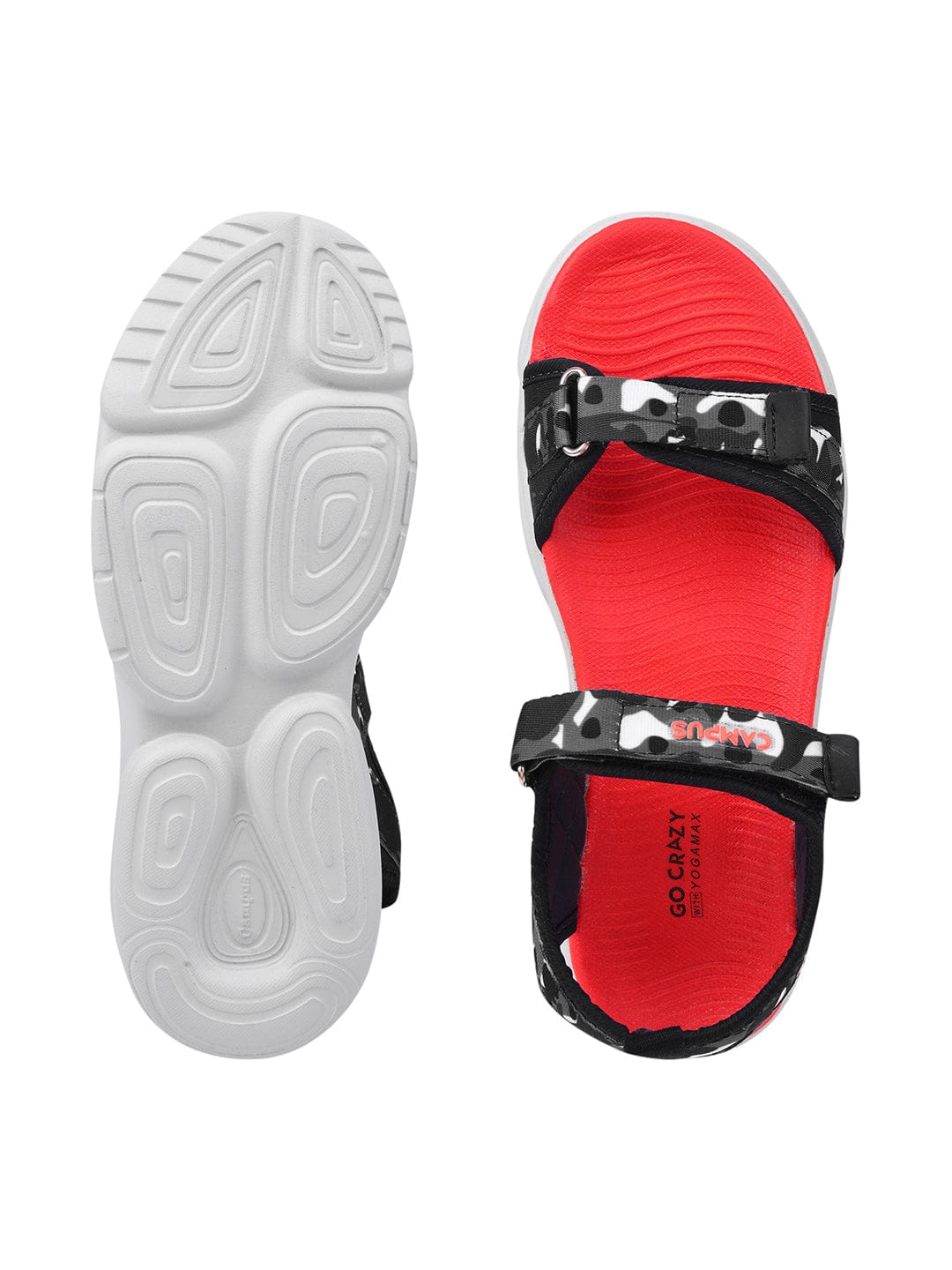 GC-2223C Black Child Sandals