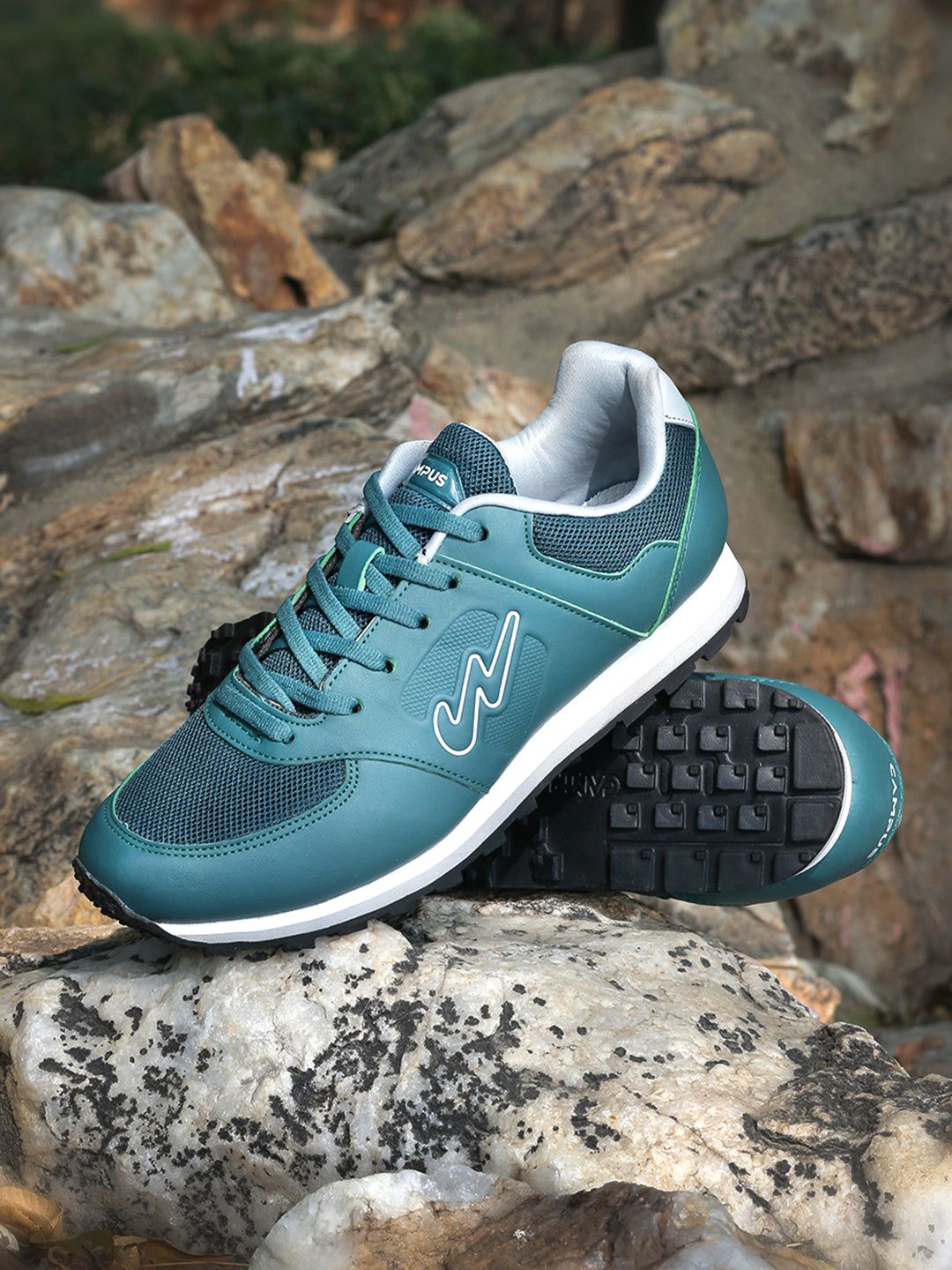 HILLTOP Green Men's Casual Shoes
