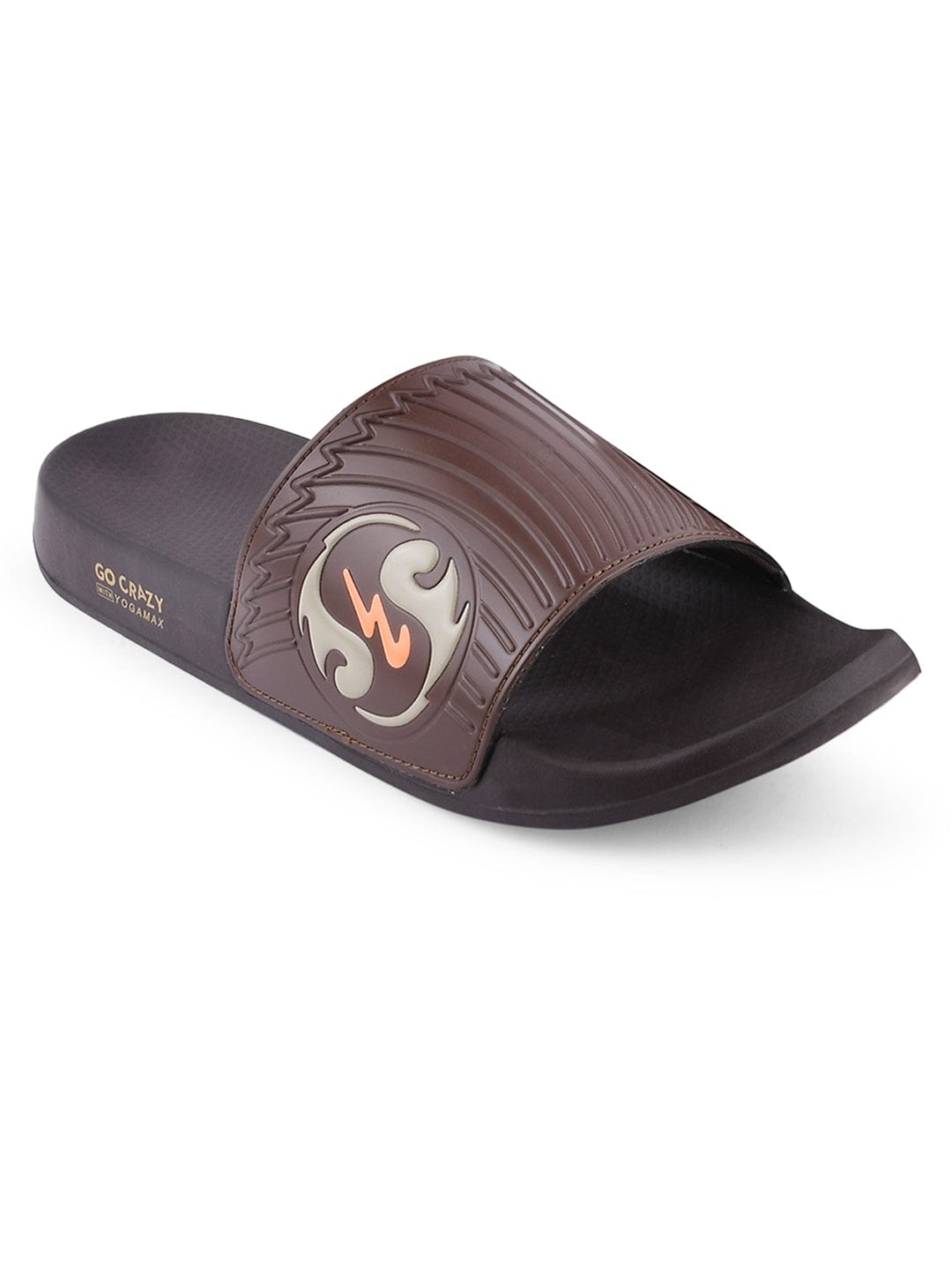 SL-430 Brown Men's Slides