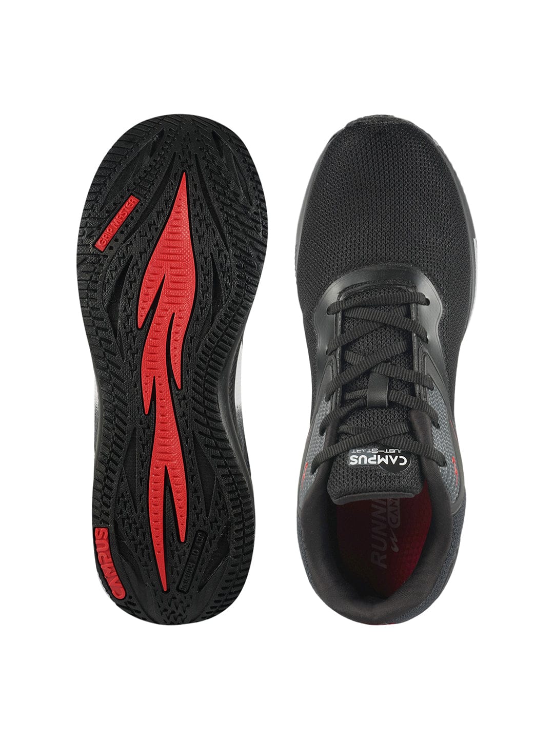 CAMP FIRESTAR Black Men's Running Shoes