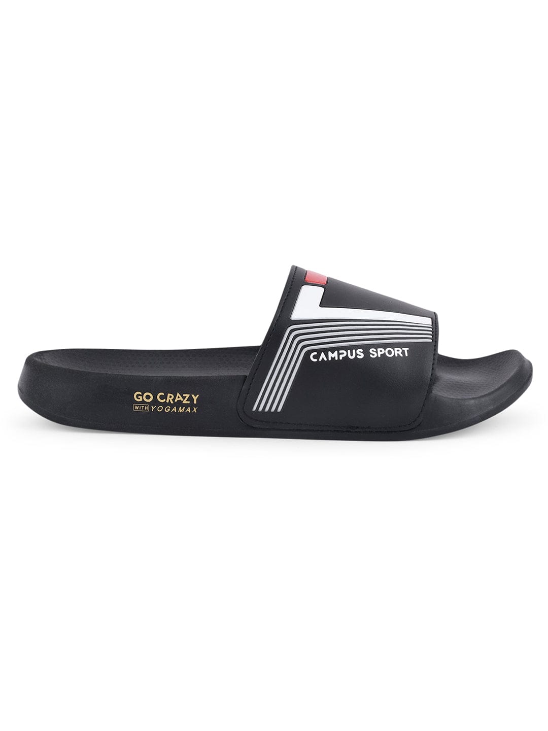 SL-432 Black Men's Slides